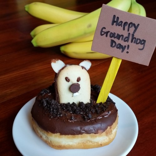 Groundhog Day Donuts - Secrets of a Supermom