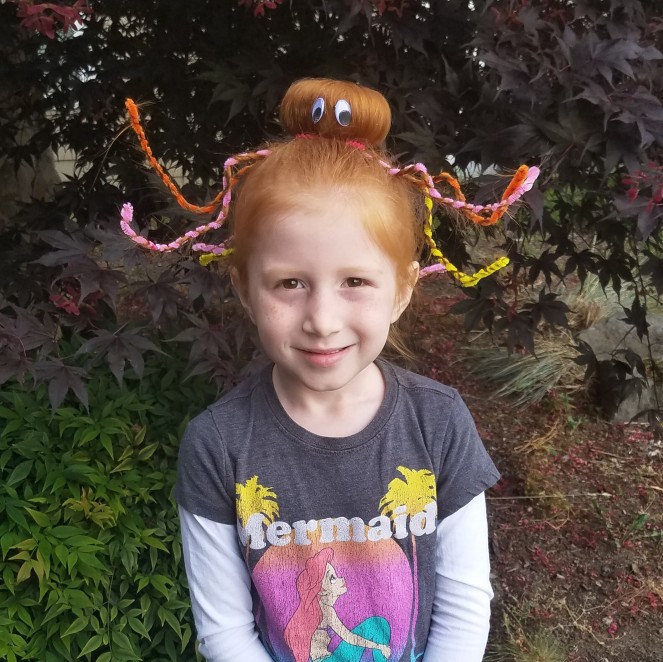 Crazy Hair Day Octopus
